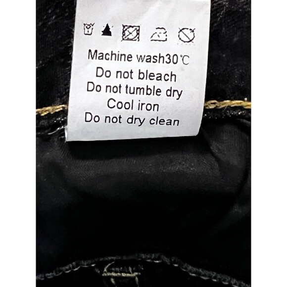 Agnes Orinda Womens Plus Size Jeans 1X Tapered Denim Color Blue - Picture 10 of 12